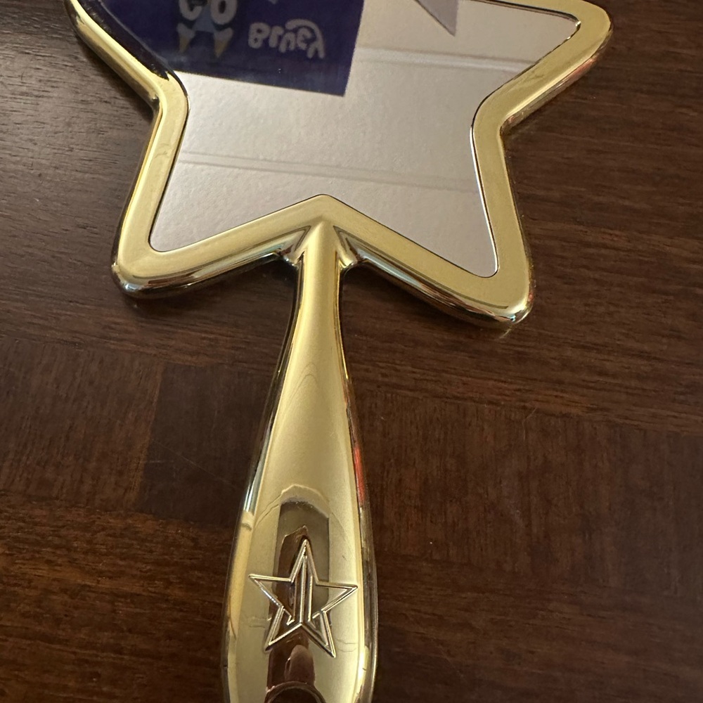 Jeffree Star Gold Star-Shaped Wall Mirror